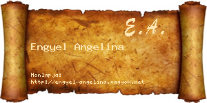 Engyel Angelina névjegykártya